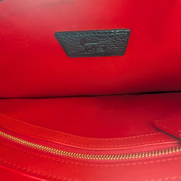 Christian Louboutin Black Studded Clutch - Picture 5 of 10